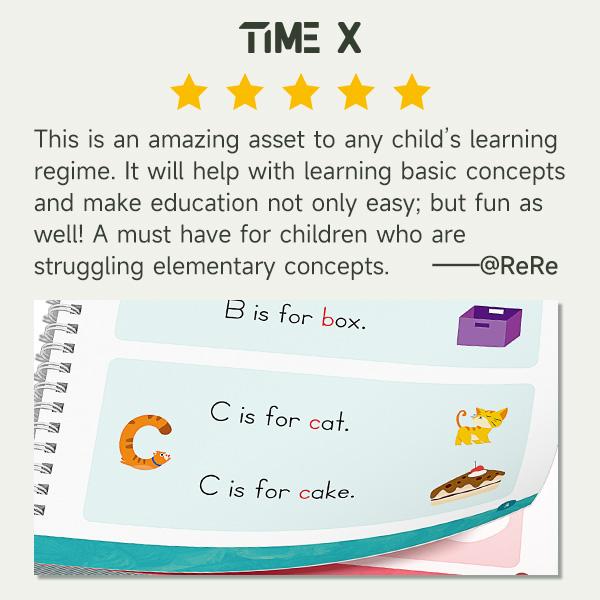 Reusable Grooved Handwriting Workbook