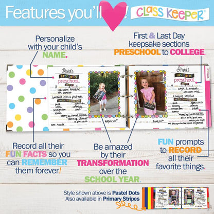 Back to School Memory Book