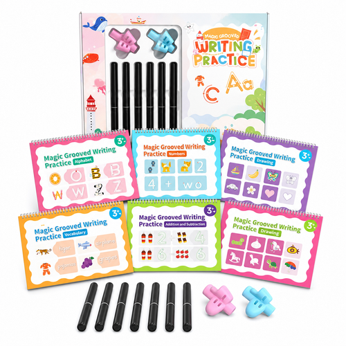 Reusable Grooved Handwriting Workbook