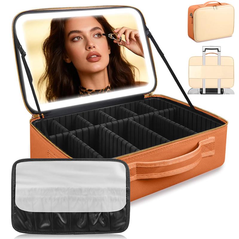 LED Travel Makeup Case
