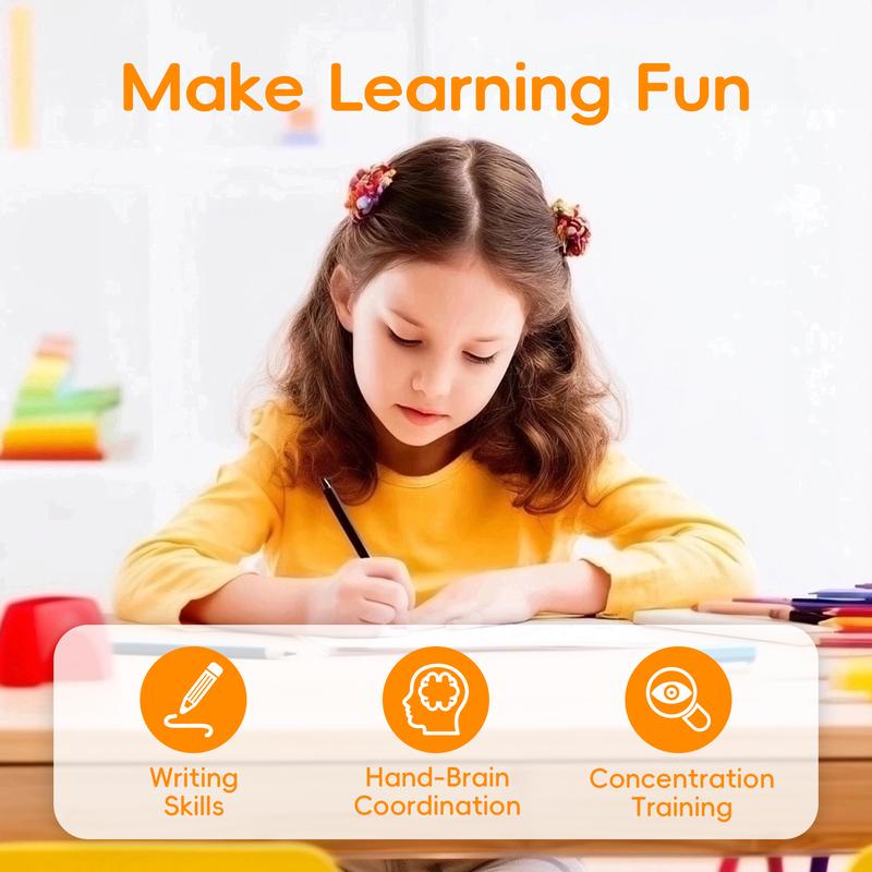 Reusable Grooved Handwriting Workbook