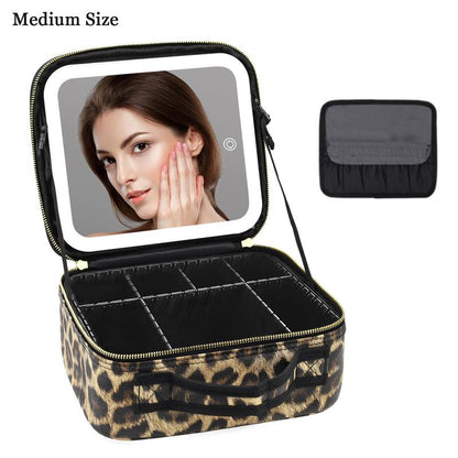 LED Travel Makeup Case
